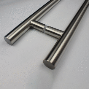 Alternative view of Poignée de porte coulissante Melvin - acier