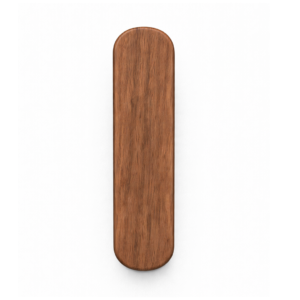 Alternative view of Poignée Jade - brun foncé - 96 mm